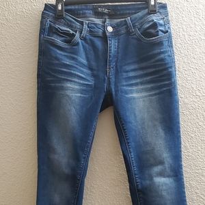 Blue Denim Wax Jean